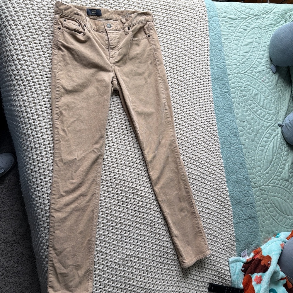 J. Crew Tan Skinny Pants